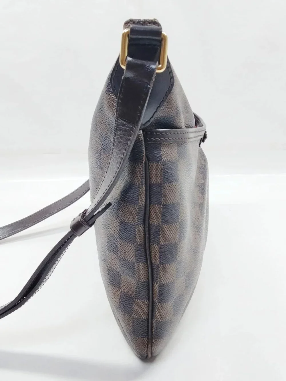 Authentic Louis Vuitton Bloomsbury PM Damier Ebene Crossbody Shoulder Bag